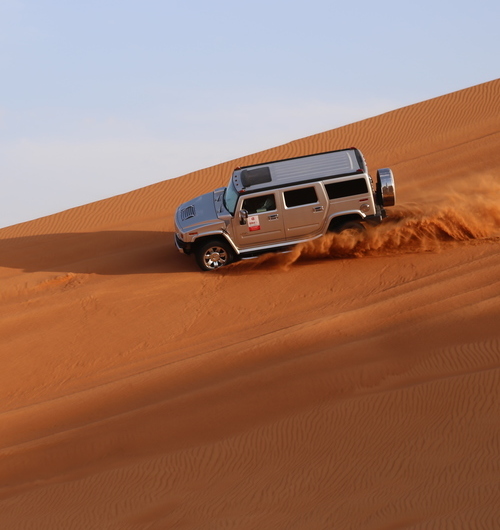 Hummer H2 desert safari