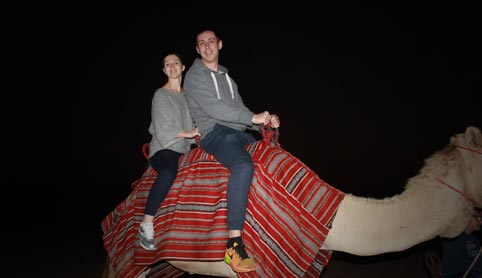 overnight camel desert safari